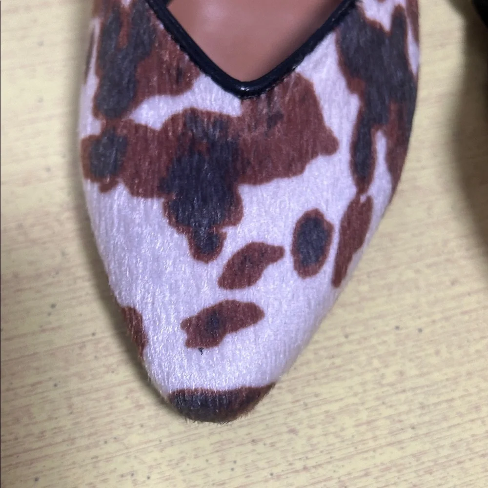 DV by Dolce Vita Women's Cow Hair Slides Mules